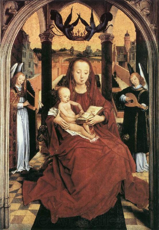 MEMLING, Hans Virgin and Child in a Landscape sg Norge oil painting art